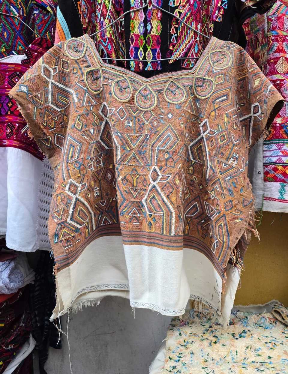 Brown Nebaj huipil #5-94