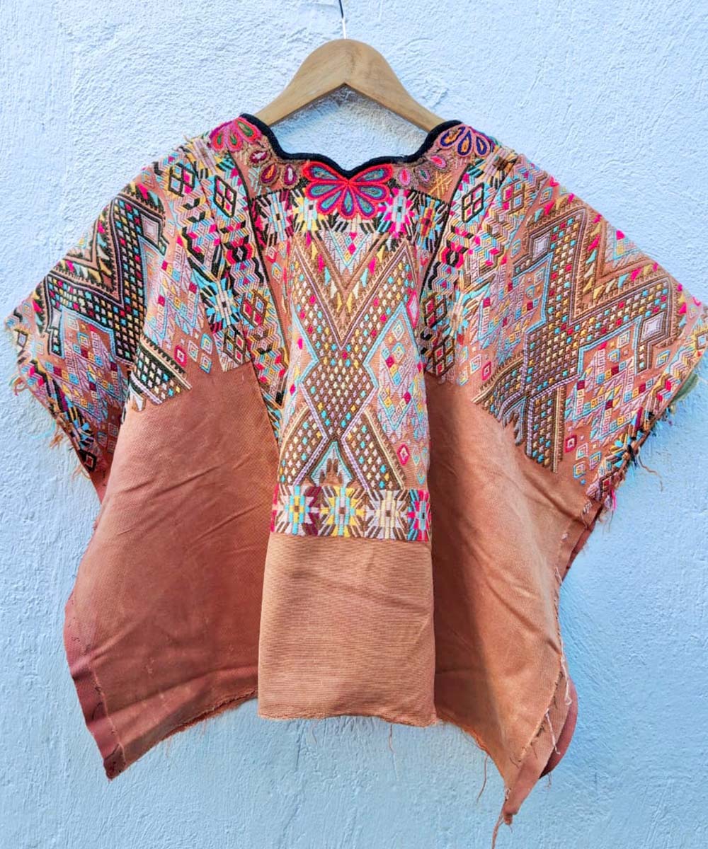Embroidered Guatemalan huipil | Vintage textile