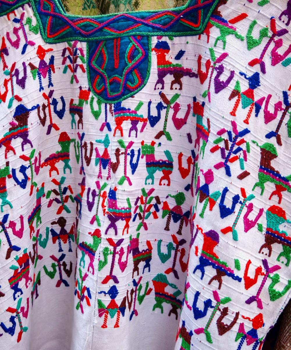 Colorful Nebaj huipil