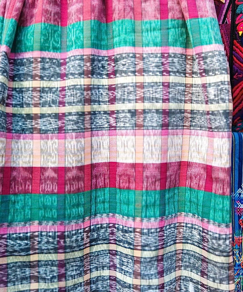 Embroidered Guatemalan huipil - vintage textile