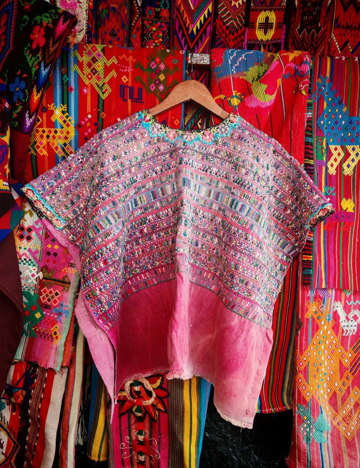 Pink San Lucas Huipil #6-315