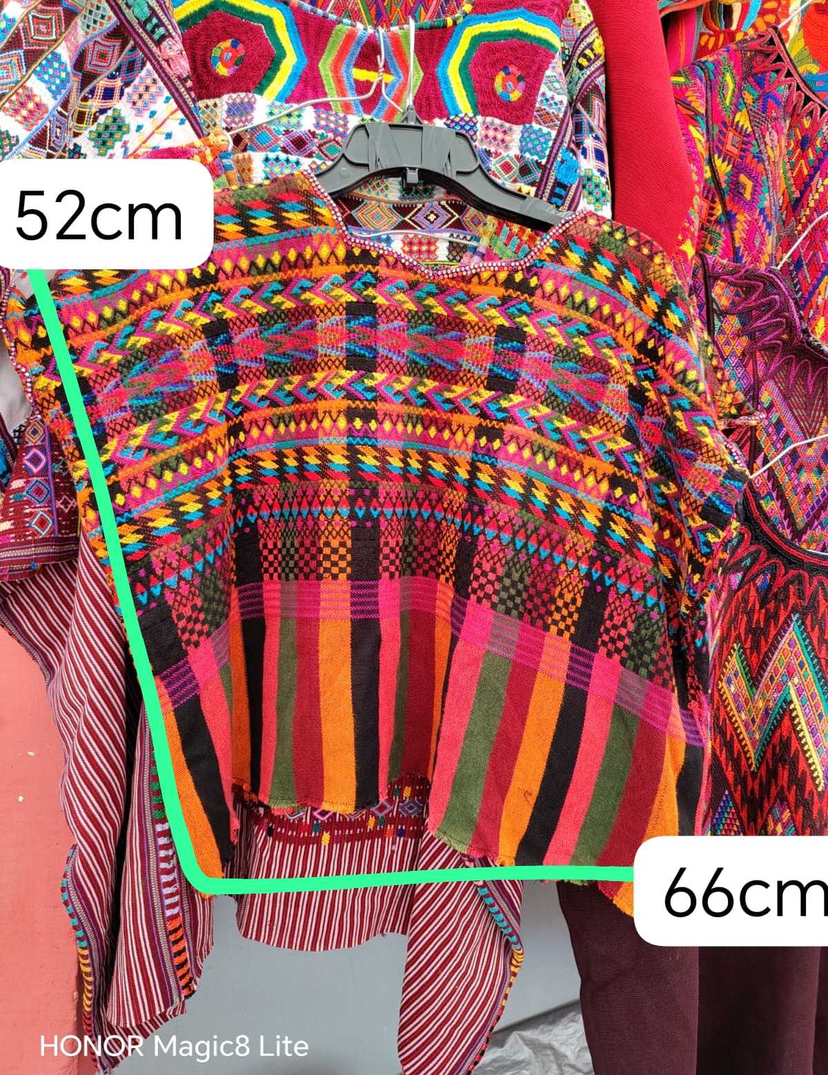 Pink and red Comalapa Huipil #6-209