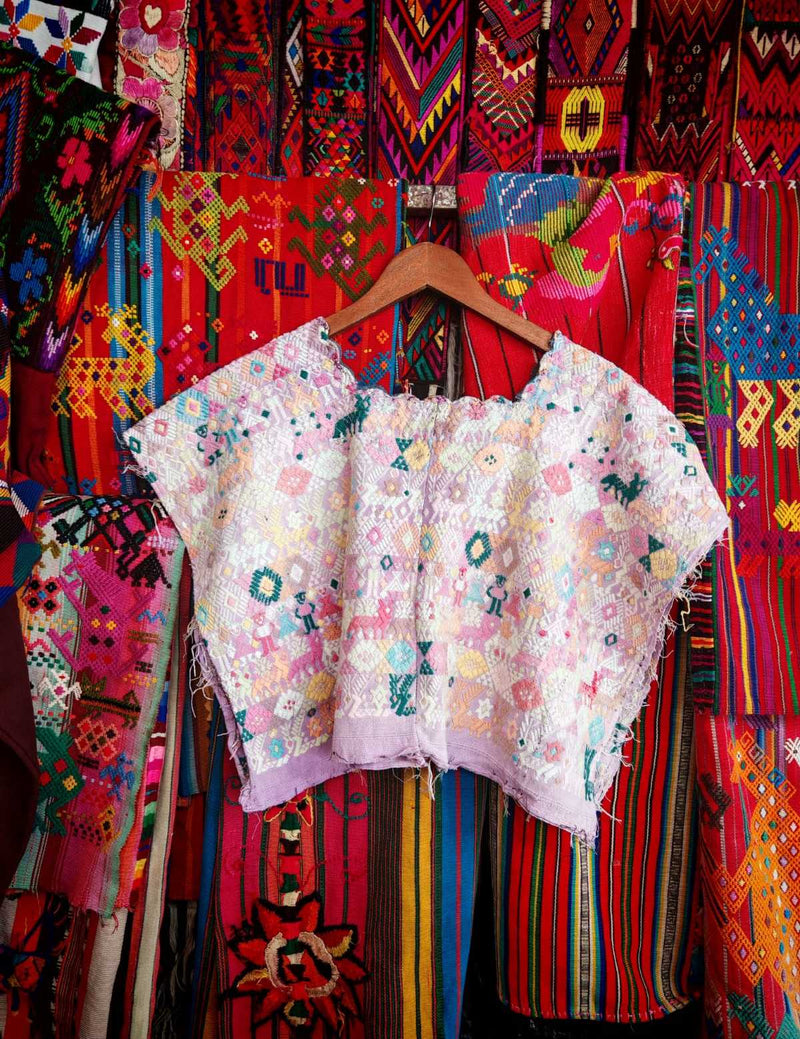 Lilac Coban Huipil #6-291