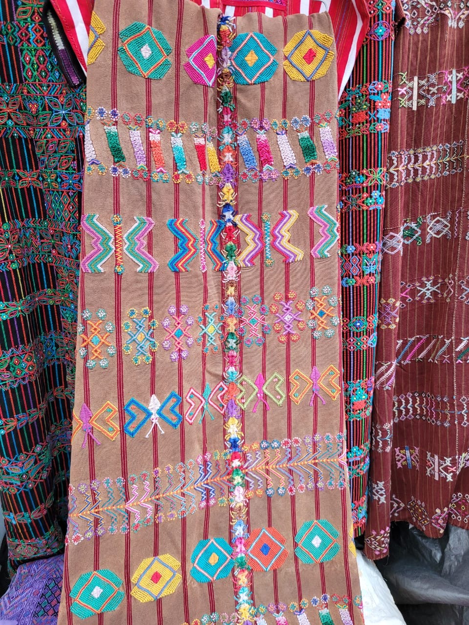 Corte colorido de Colotenango para Andrea