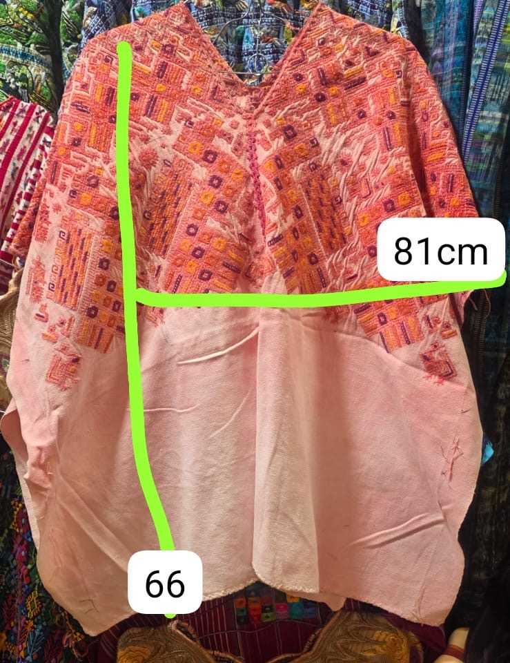 Coral Nahuala Huipil #1-20