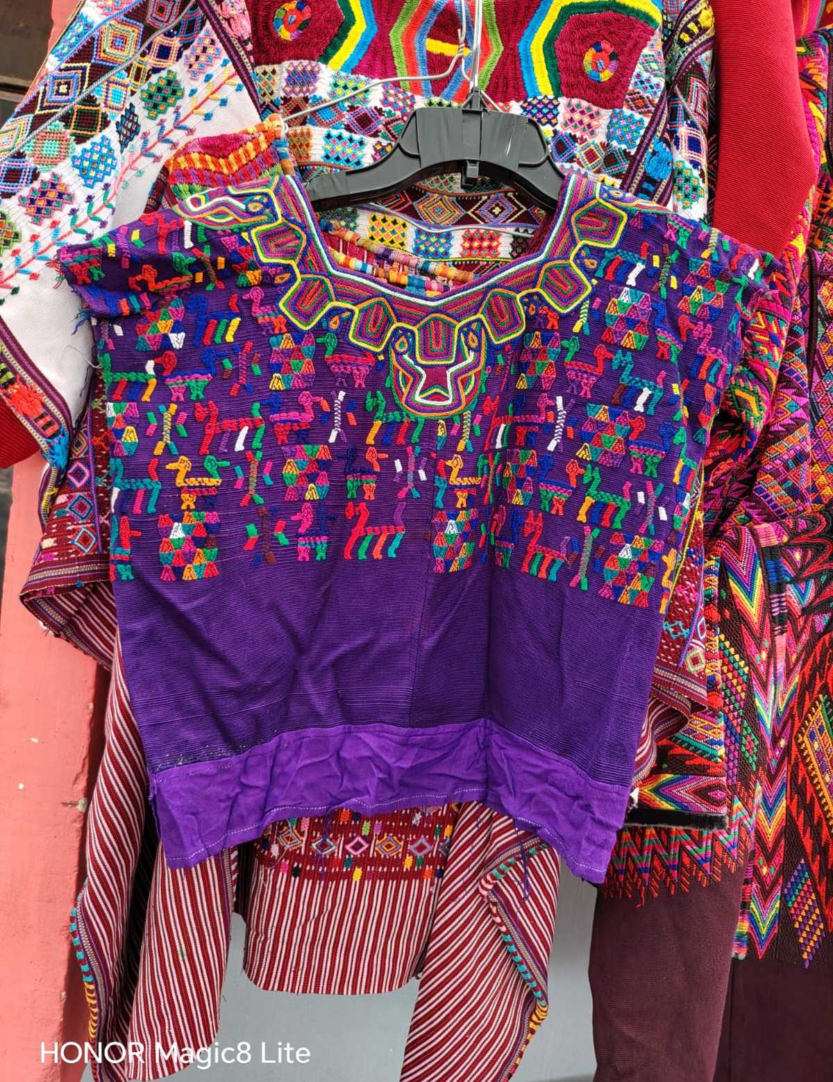 Small Purple Nebaj Huipil #6-235