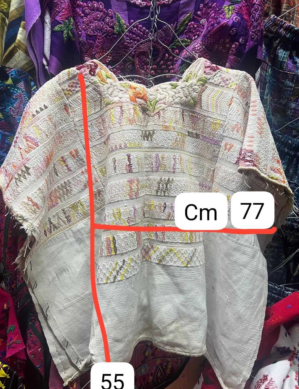 Blush San Juan Cotzal Huipil #1-27