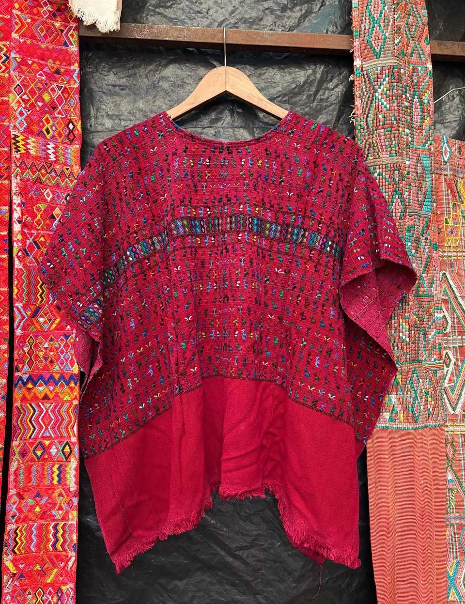 Red San Lucas huipil #6-85