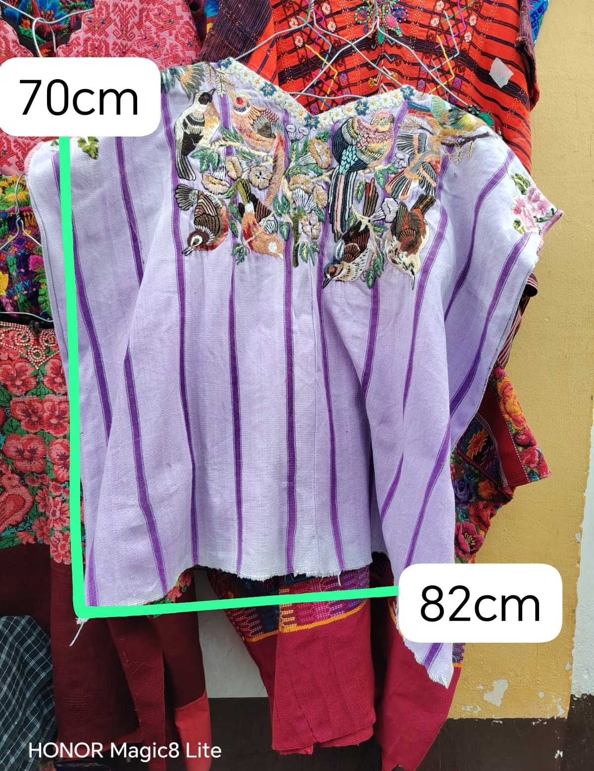 Lilac Santiago Huipil #6-335