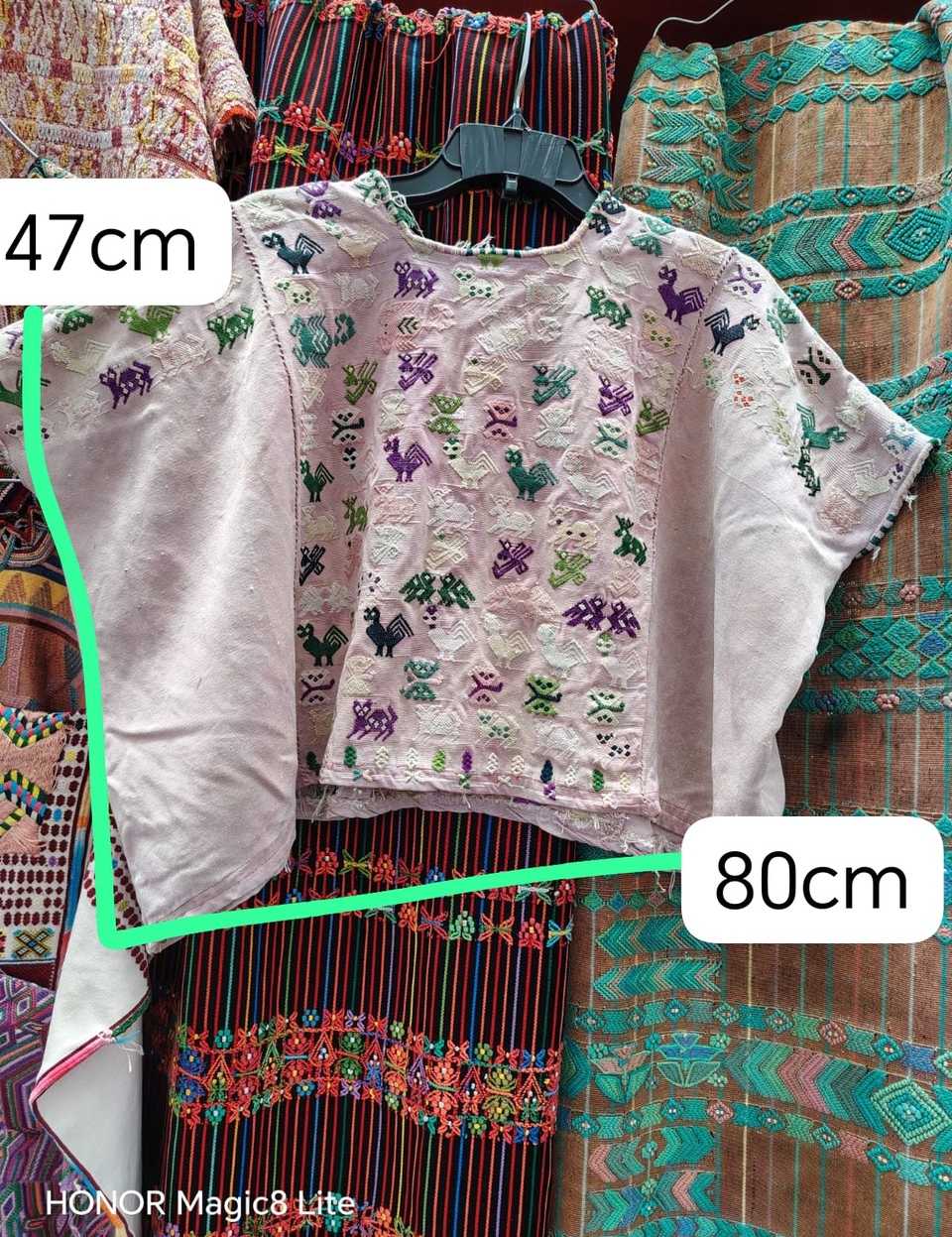 Faded pink San Lucas Toliman huipil #5-127