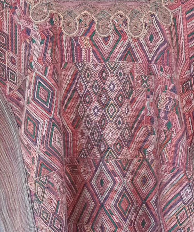 Vintage Guatemalan huipil textile