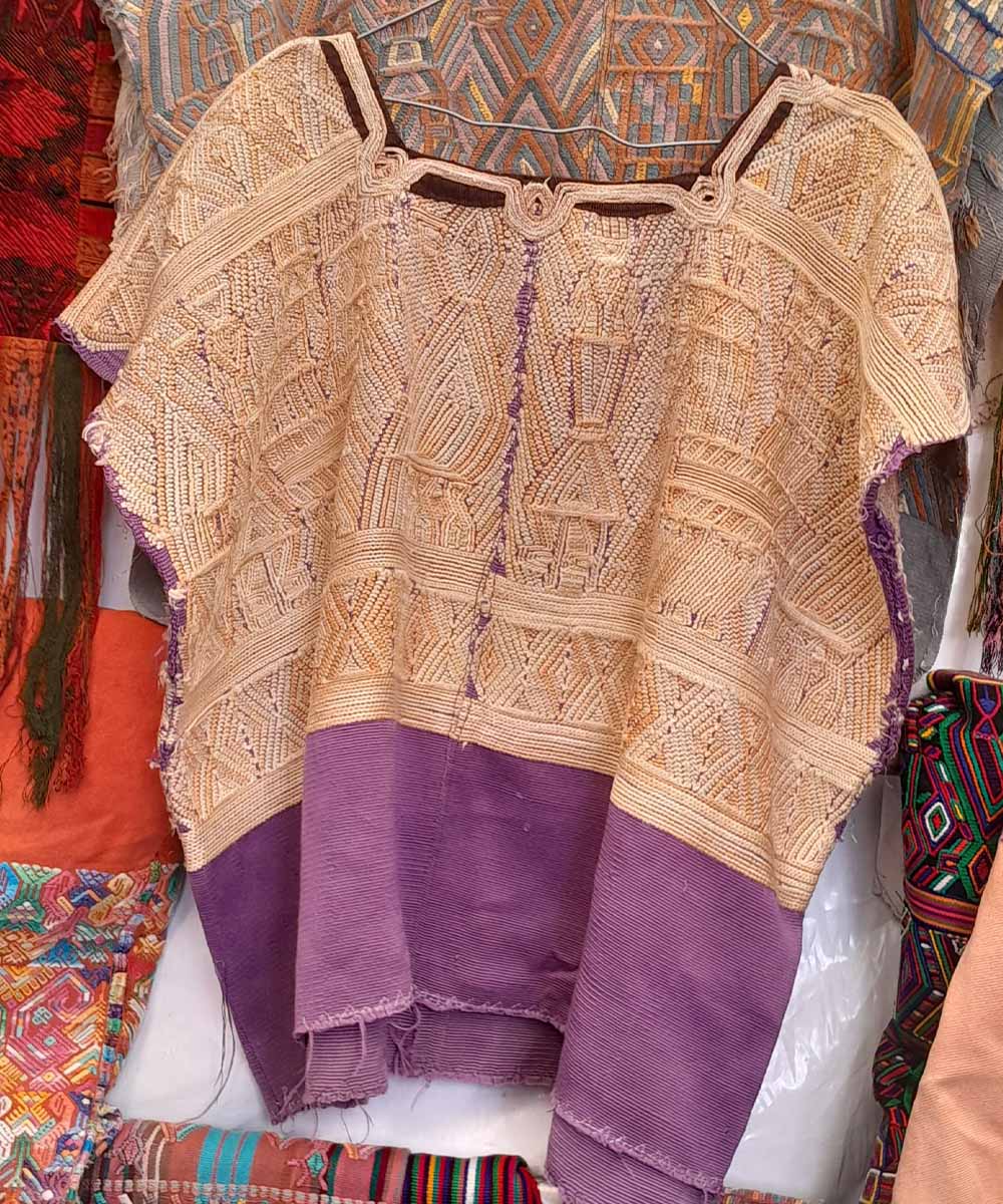 Vintage Guatemalan huipil textile