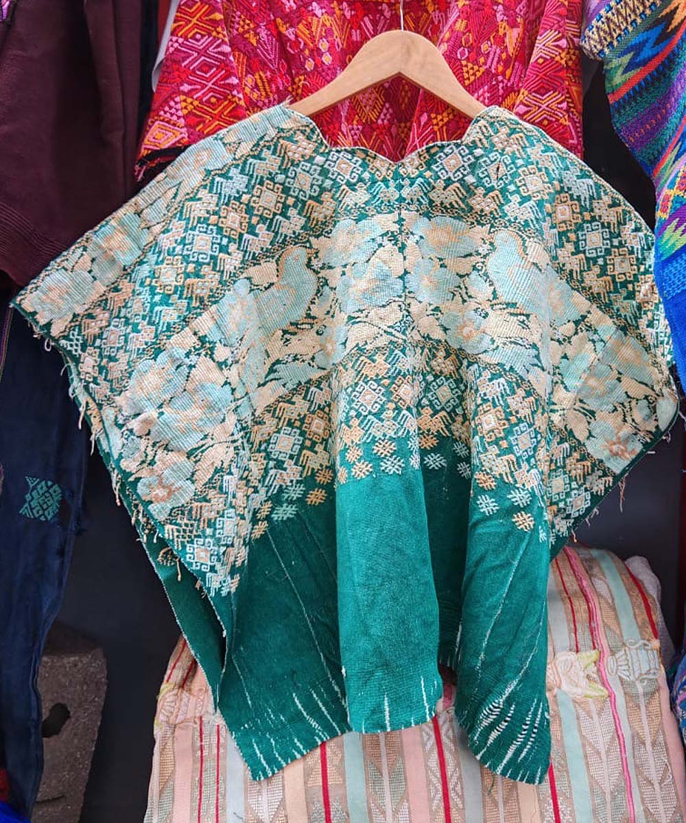 Embroidered Guatemalan huipil | Vintage textile