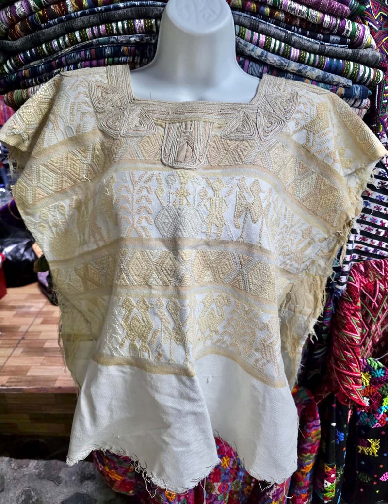 Cream Nebaj Huipil #9-144