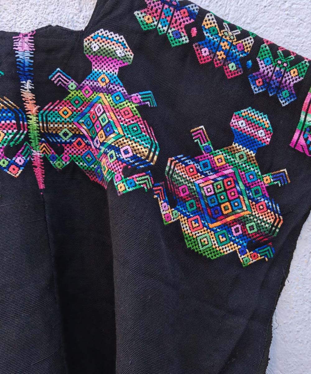 Embroidered Guatemalan huipil | Vintage textile