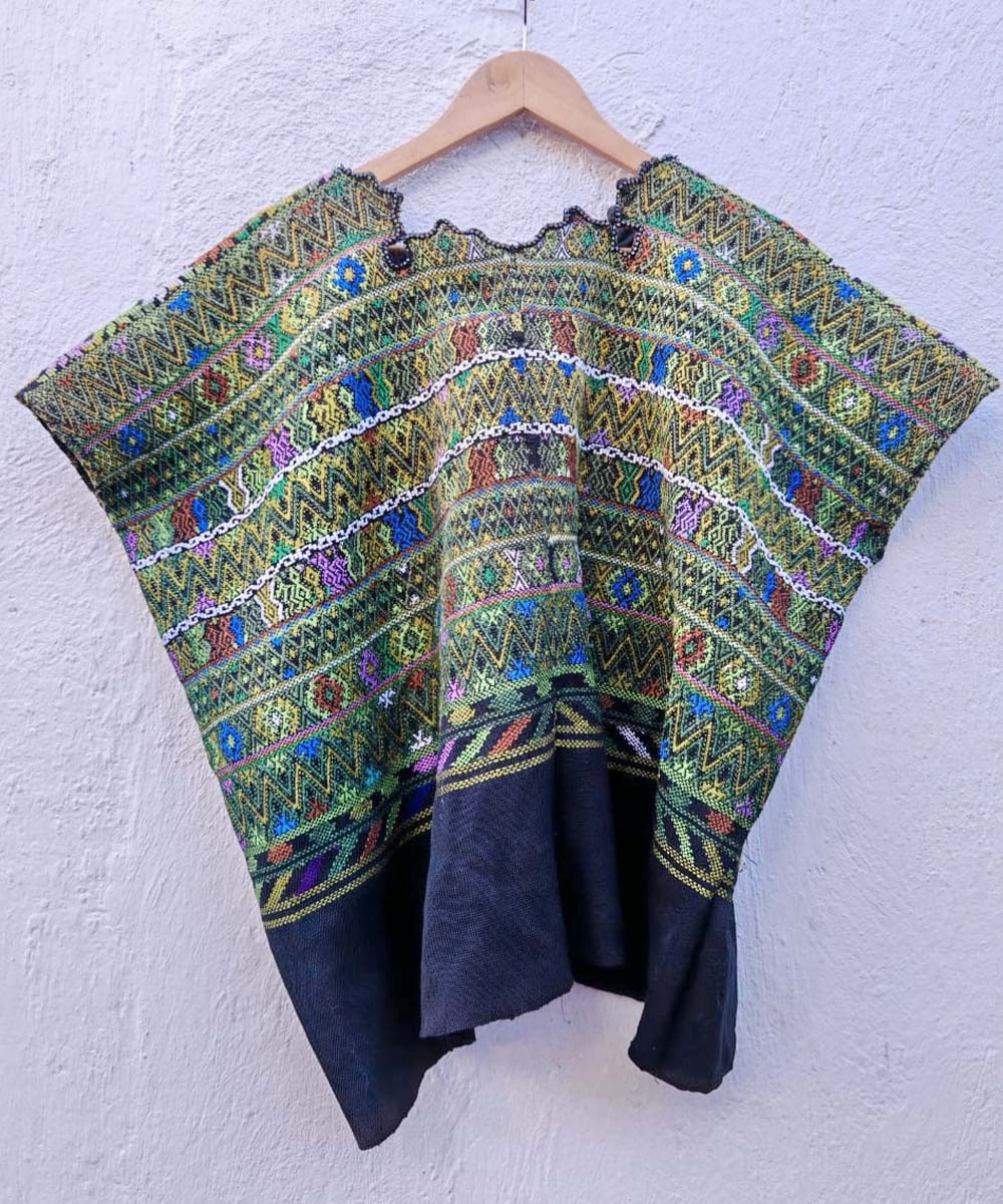 Embroidered Guatemalan huipil | Vintage textile