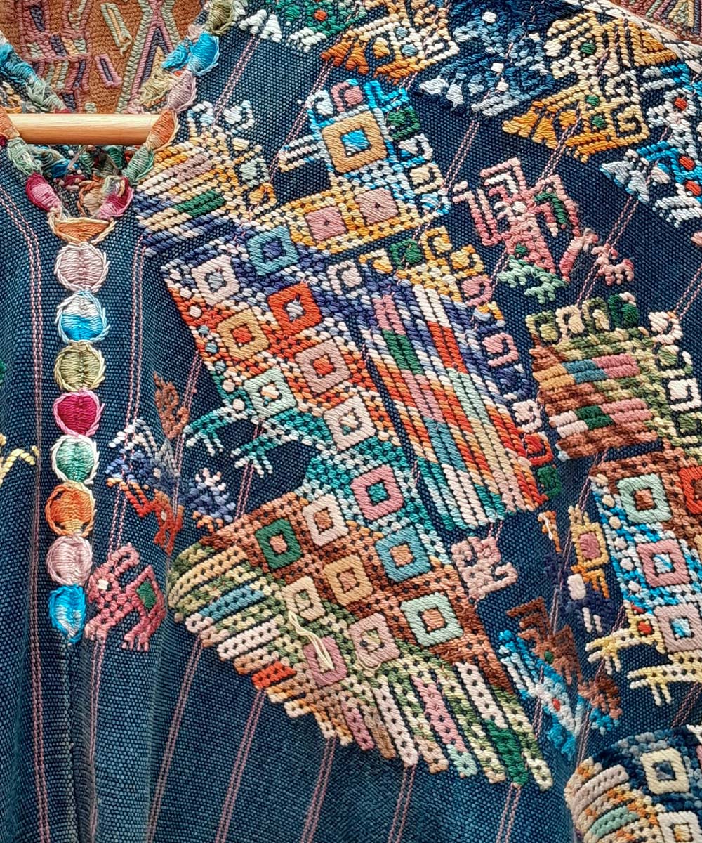 vintage guatemalan huipil