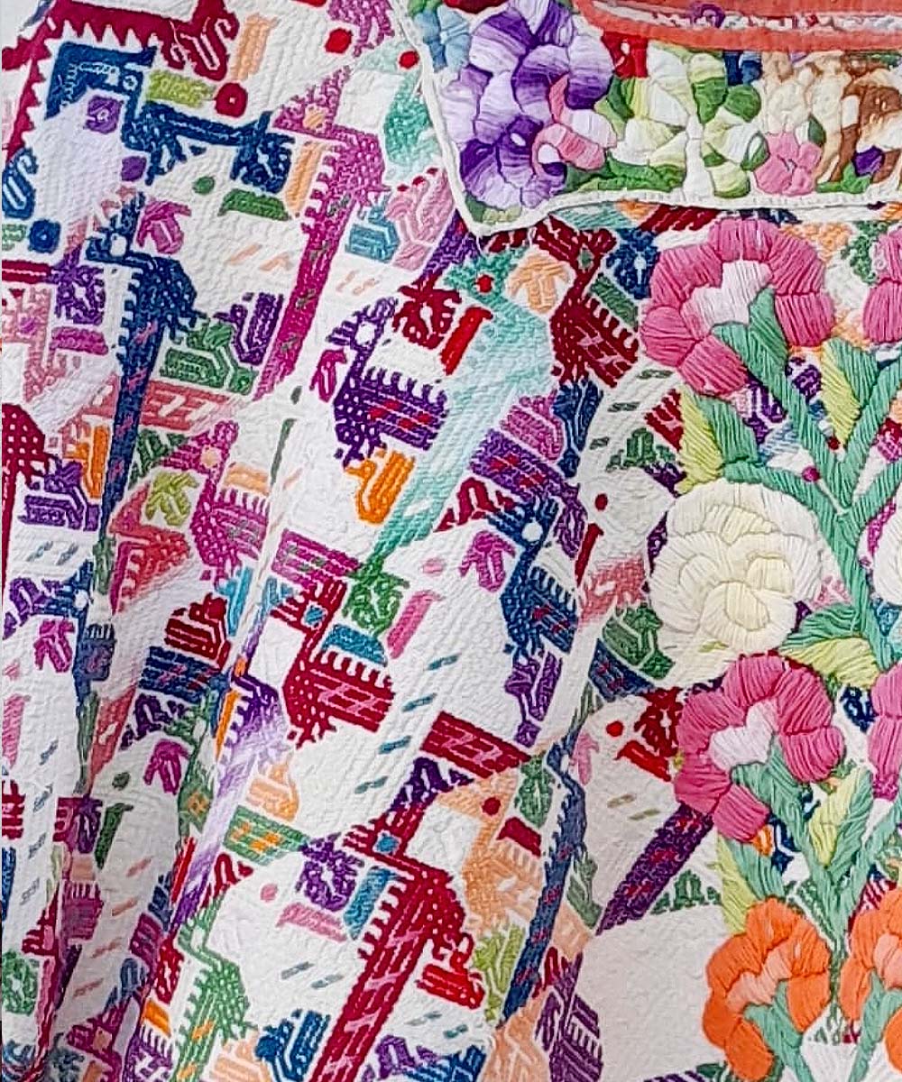 Guatemalan huipil - vintage textile