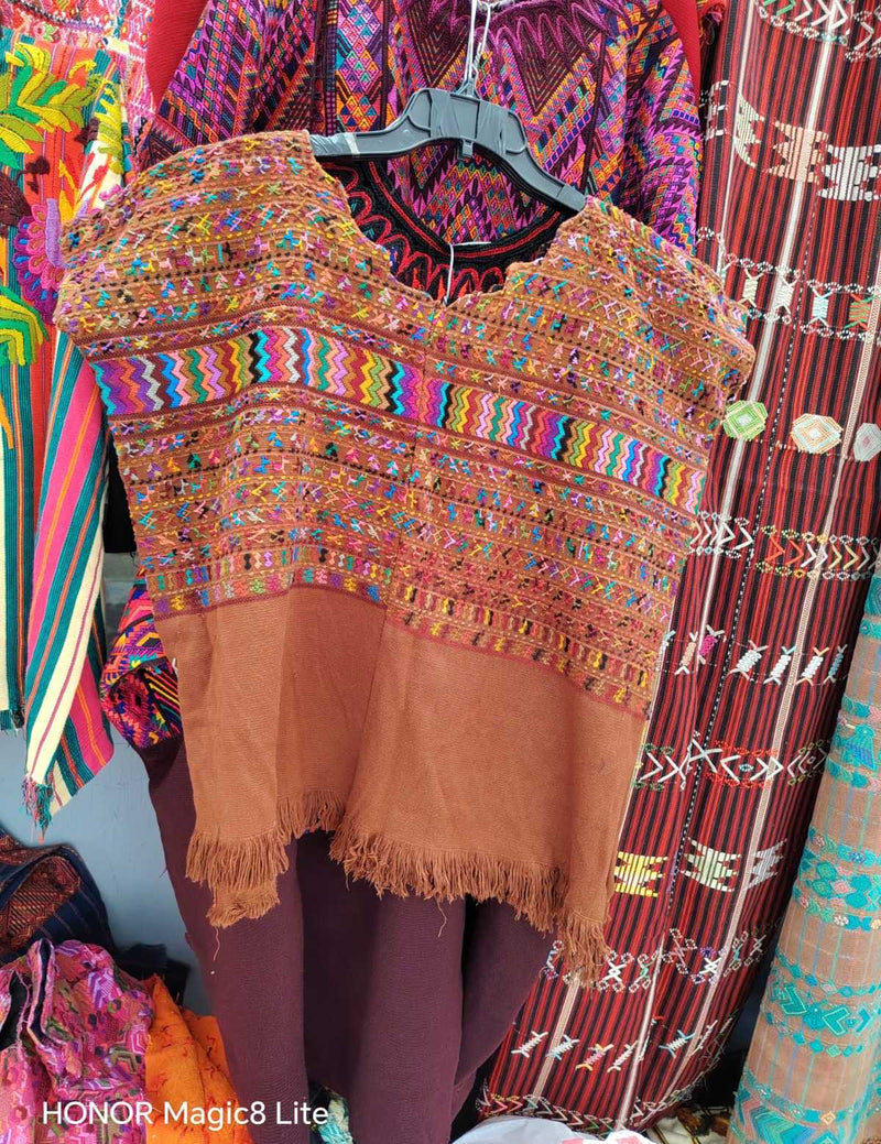 Brown San Lucas Huipil #6-399