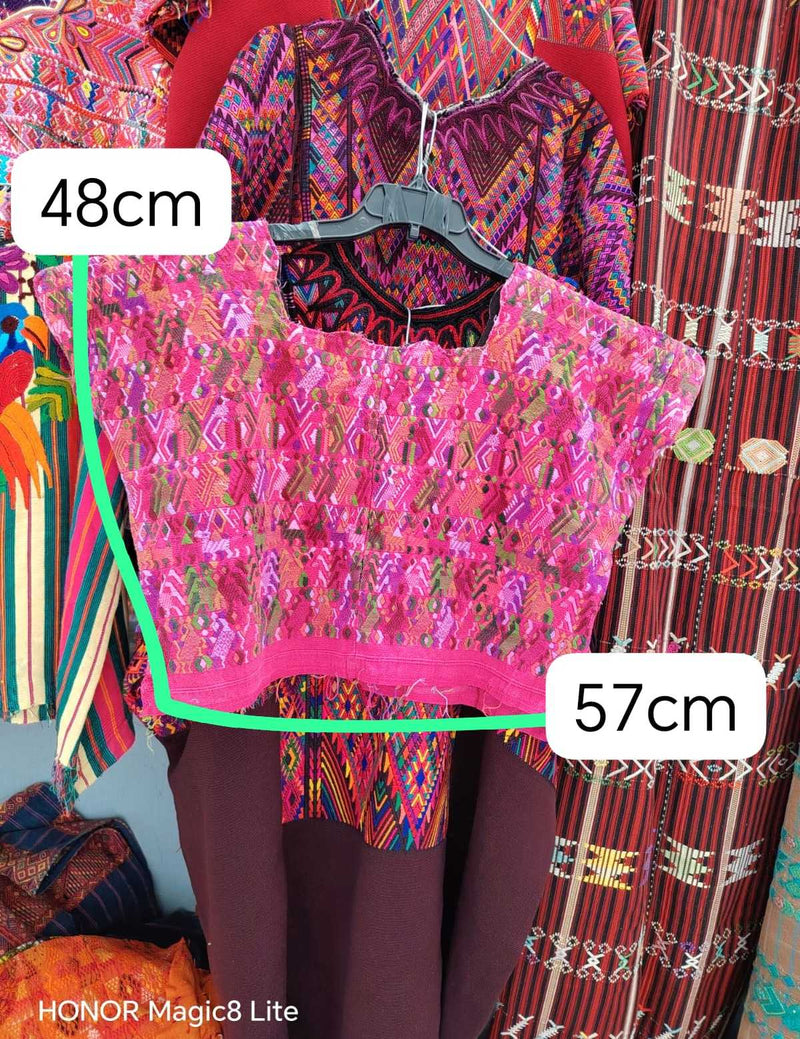 Hot Pink Coban Huipil #6-400