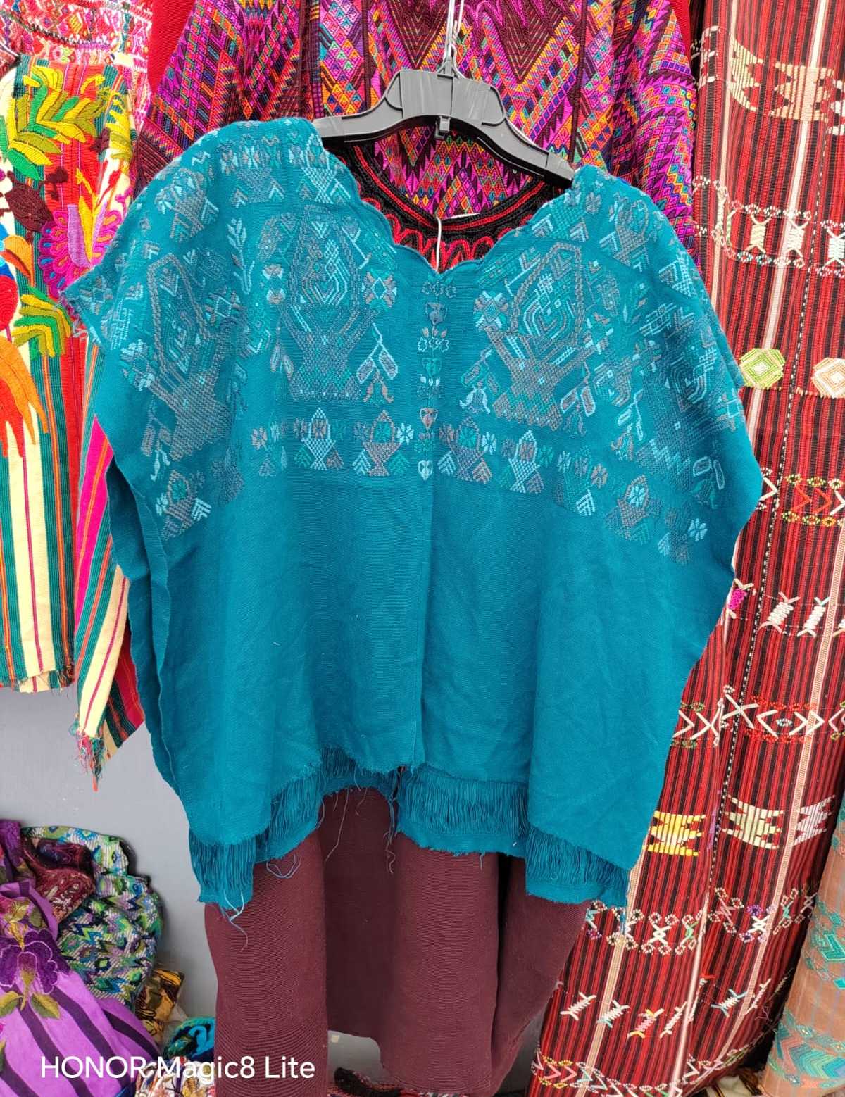 Turquoise San Lucas Toliman Huipil #6-409