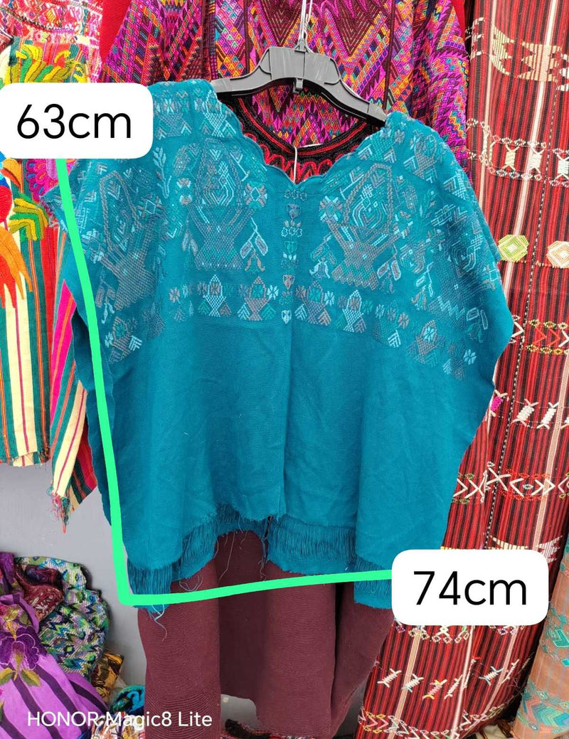 Turquoise San Lucas Toliman Huipil #6-409