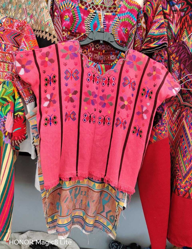 Pink San Lucas Huipil #7-83