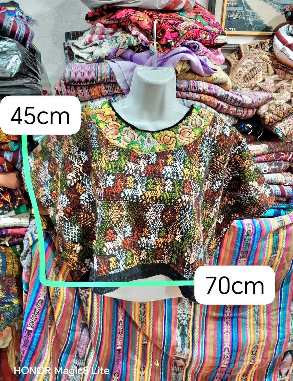 Autumn Toned Coban Huipil #7-96