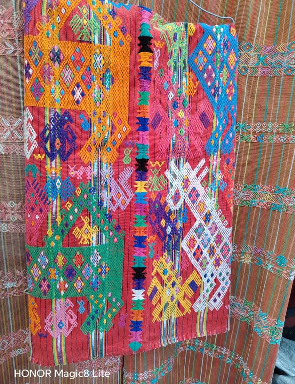 Brightly Coloured Chichicastenango Tzute #7-125
