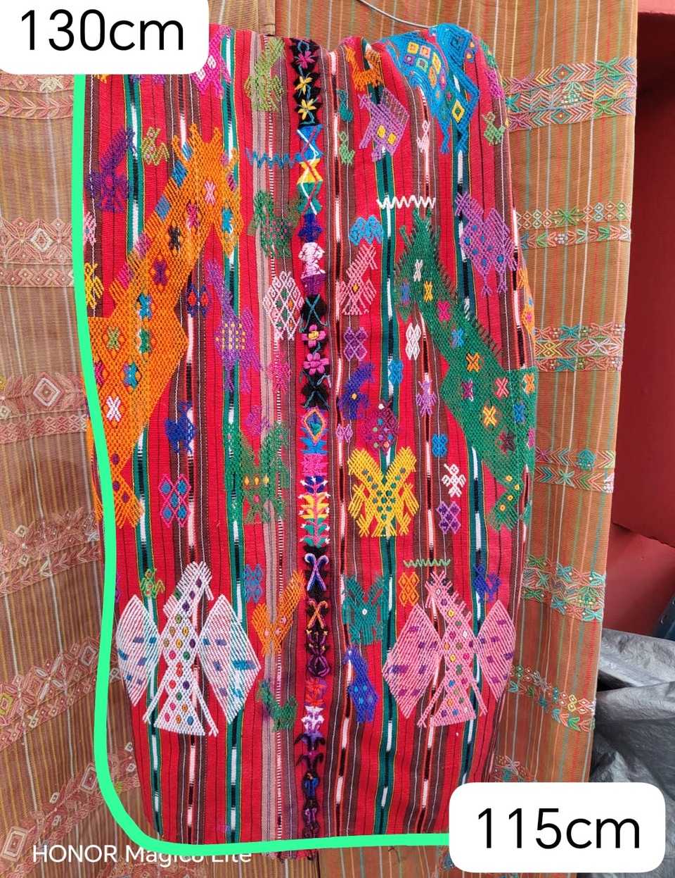 Brightly Coloured Chichicastenango Tzute #7-129
