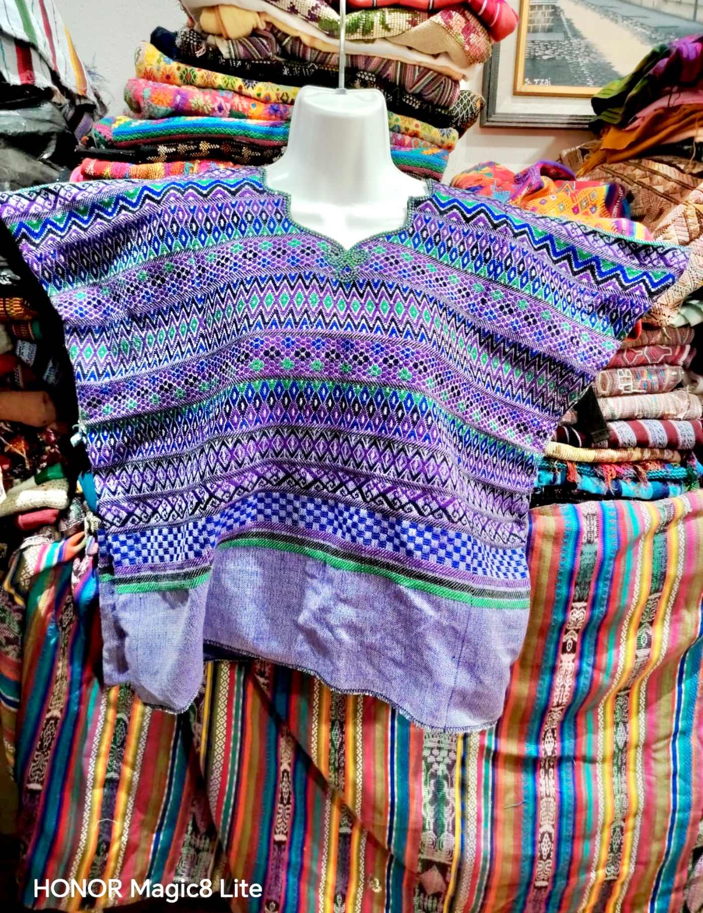 Purple Comalapa Huipil #7-148