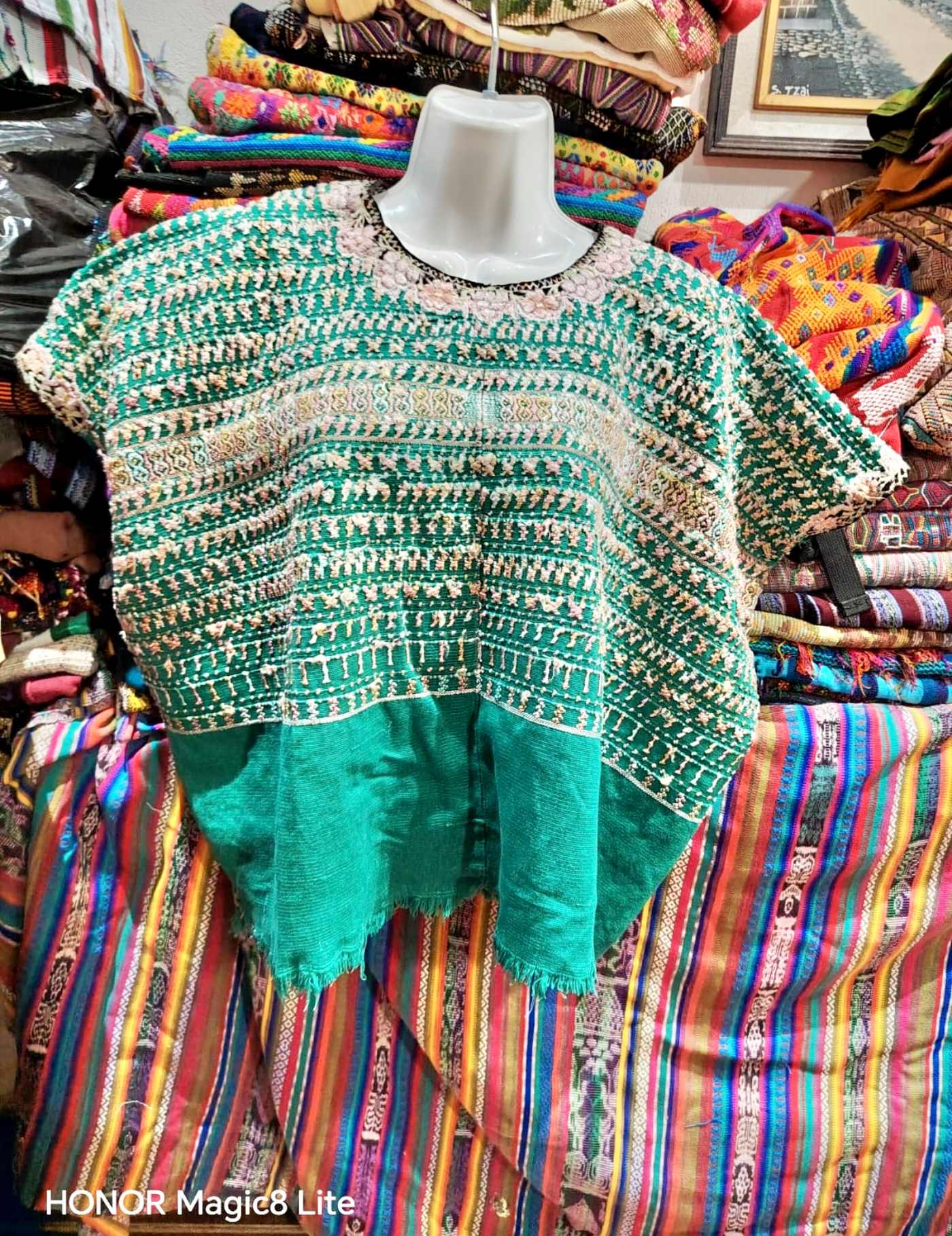 Emerald Green San Lucas Huipil #7-153