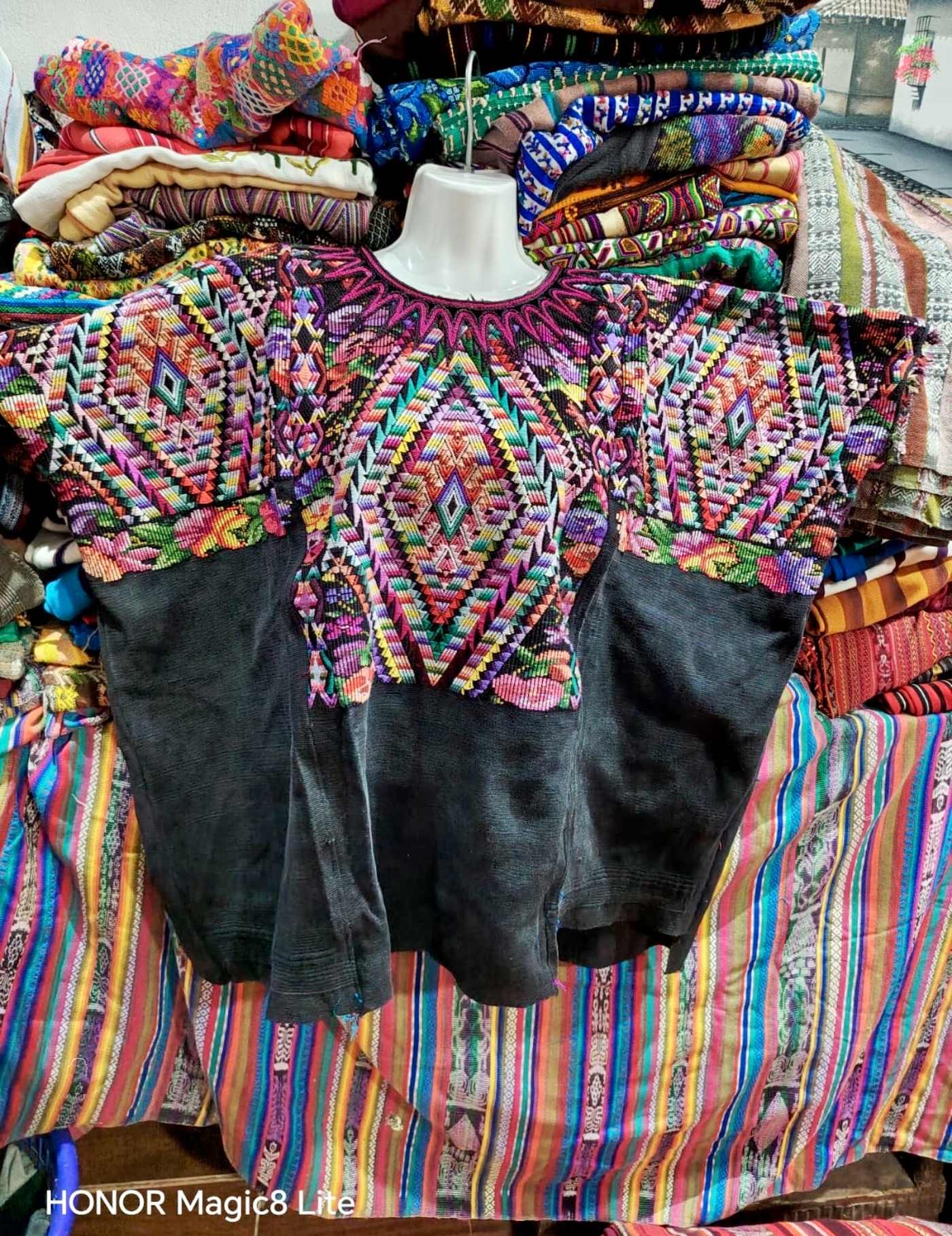 Colourful Geometrics Chichicastenango Huipil #7-163