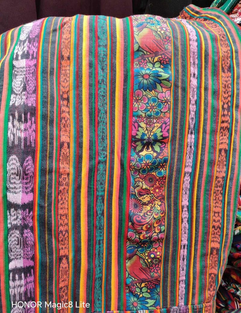 Floral And Ikat Totonicapan Huipil #7-203