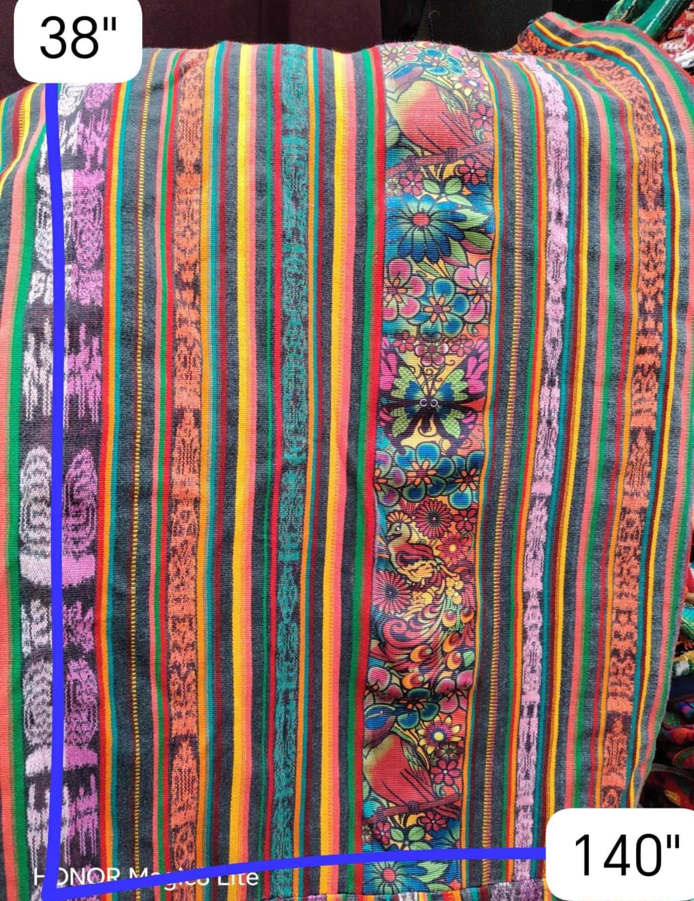 Floral And Ikat Totonicapan Huipil #7-203