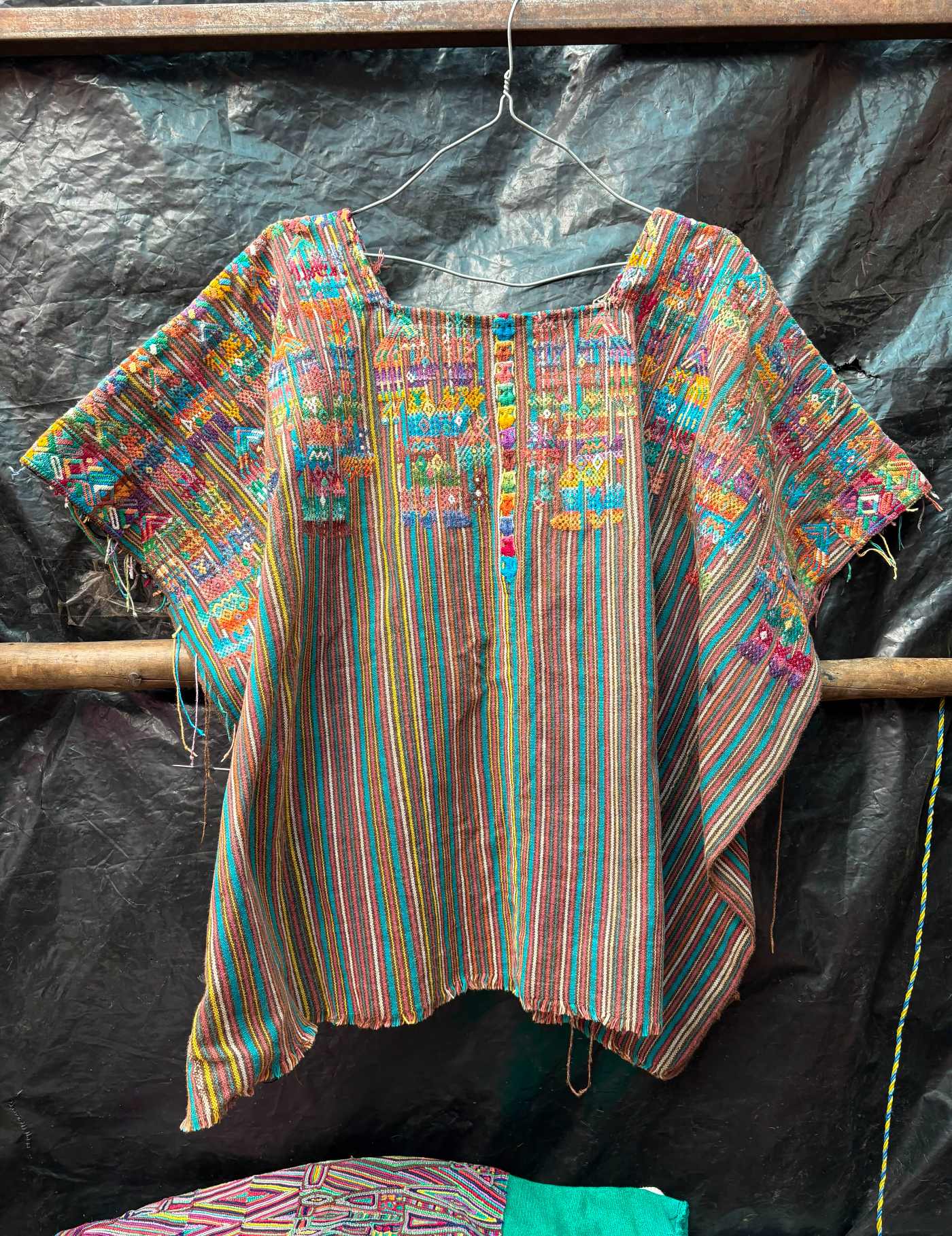Colourful Nahuala Huipil #7-244
