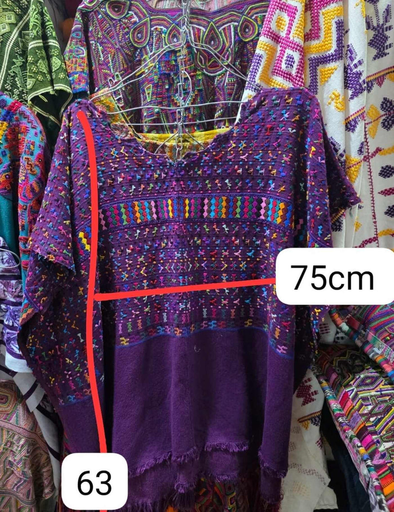 Royal Purple San Lucas Huipil #7-258