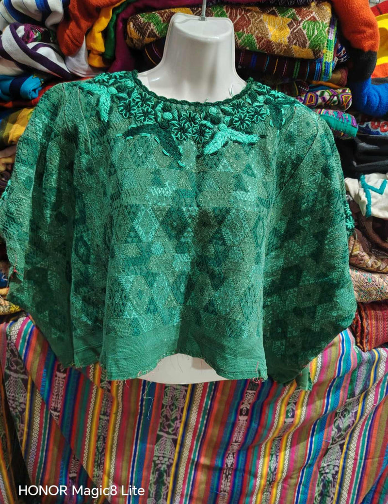Green Coban Huipil #7-283