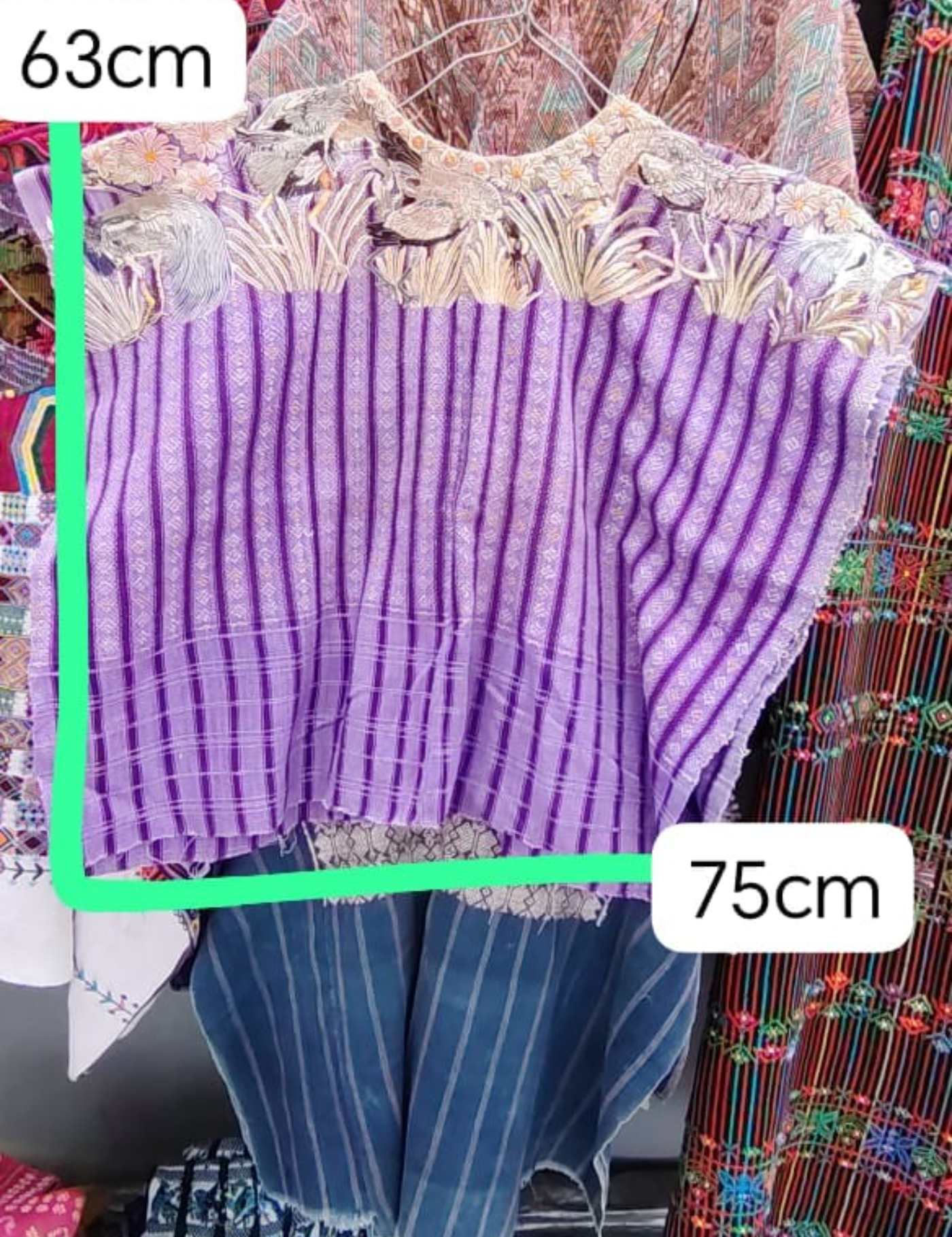 Lavender Santiago Huipil #7-303