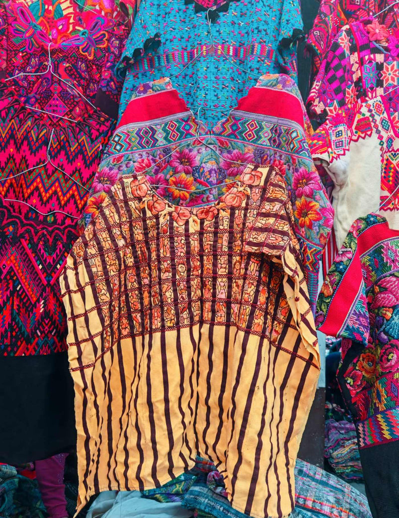 Mayan Figures Santiago Huipil #7-369