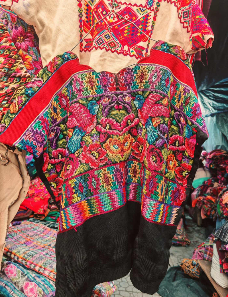 Colourful Comalapa Huipil #7-370