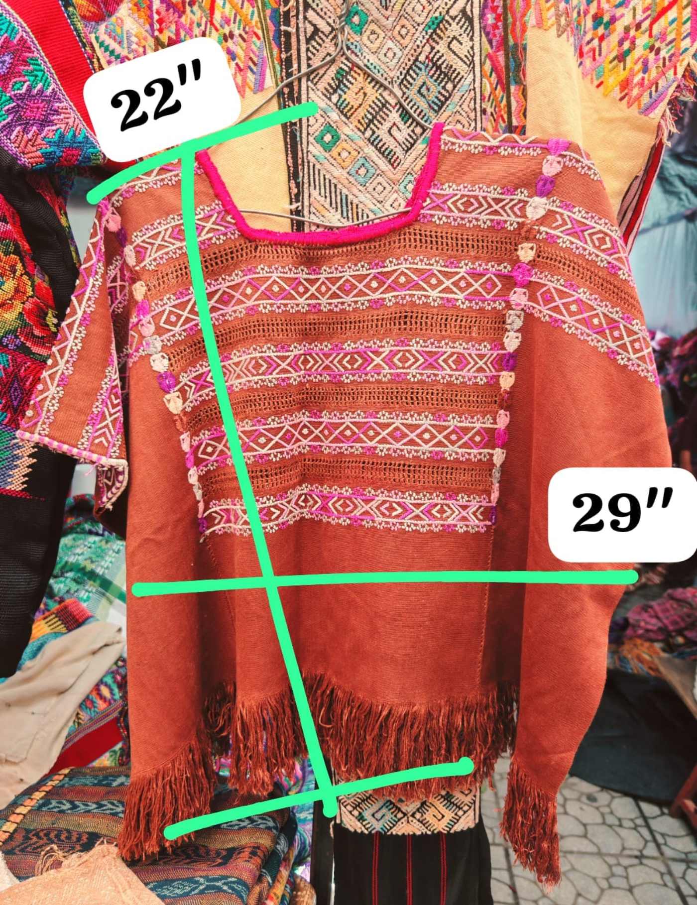 Terracotta Colotenango Huipil #7-372
