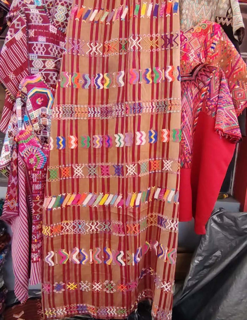 (Reserved For Sarah) Colourful Colotenango Corte #7-397