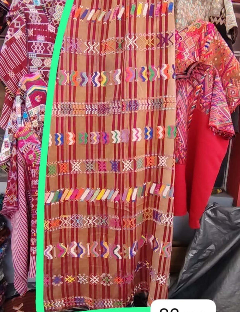 (Reserved For Sarah) Colourful Colotenango Corte #7-397
