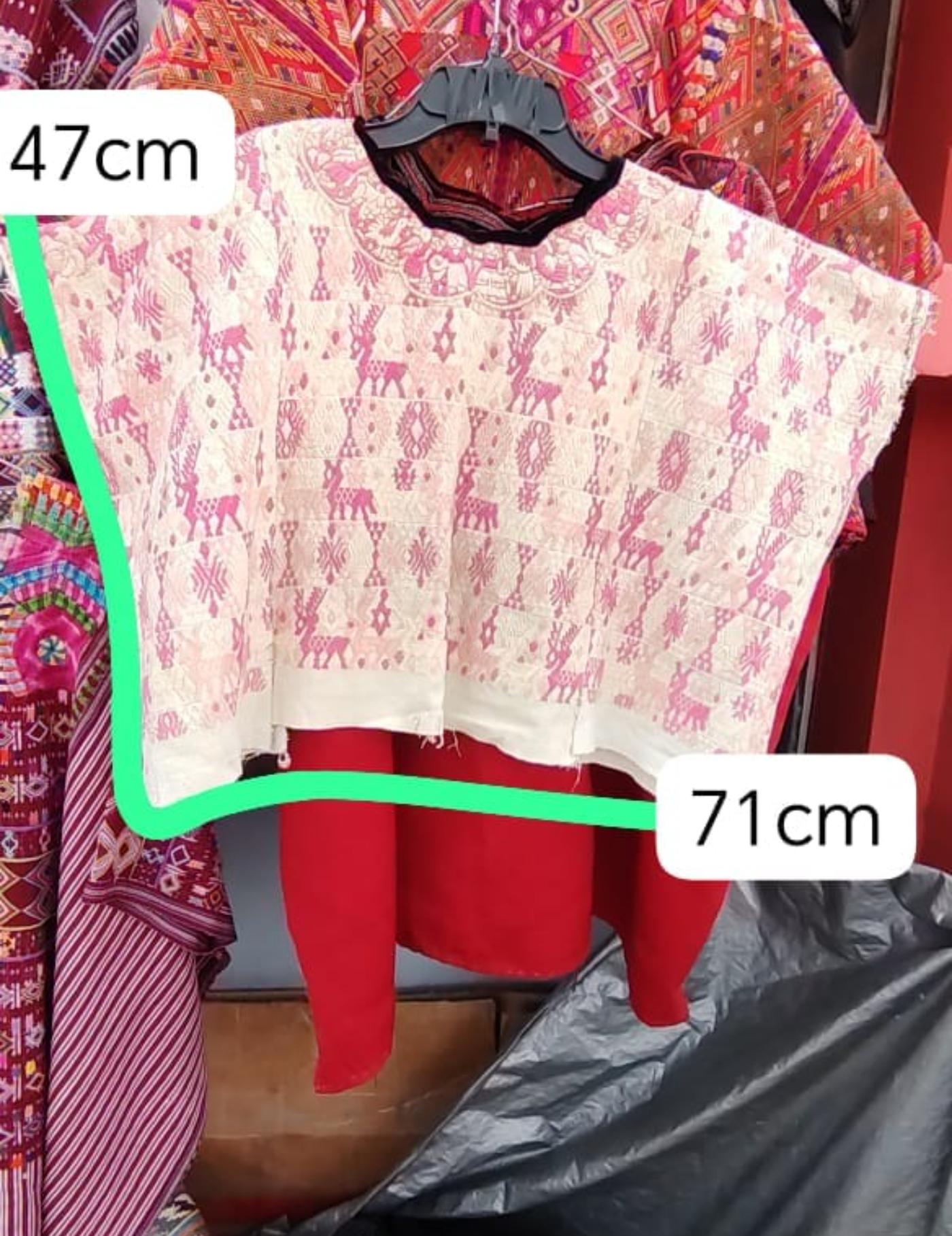 Pink And Blush Cobán Huipil #7-403