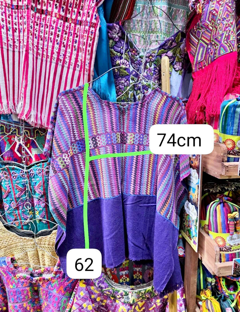 Berry And Purple San Lucas Huipil #7-438