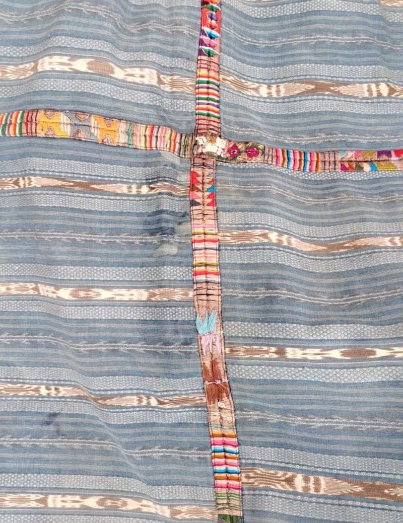 (Reserved For Myriam) Faded Indigo Chichicastenango Corte #7-473