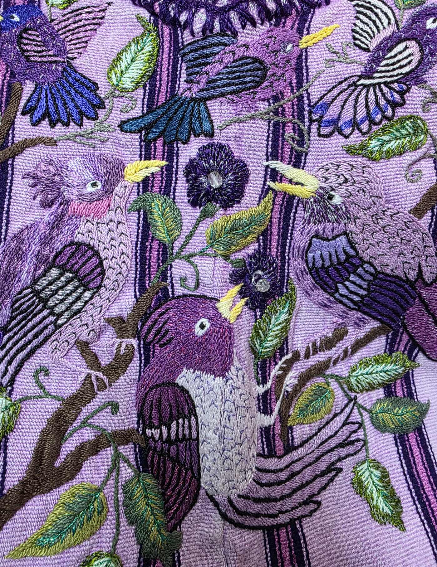 Lilac Santiago Huipil #7-511