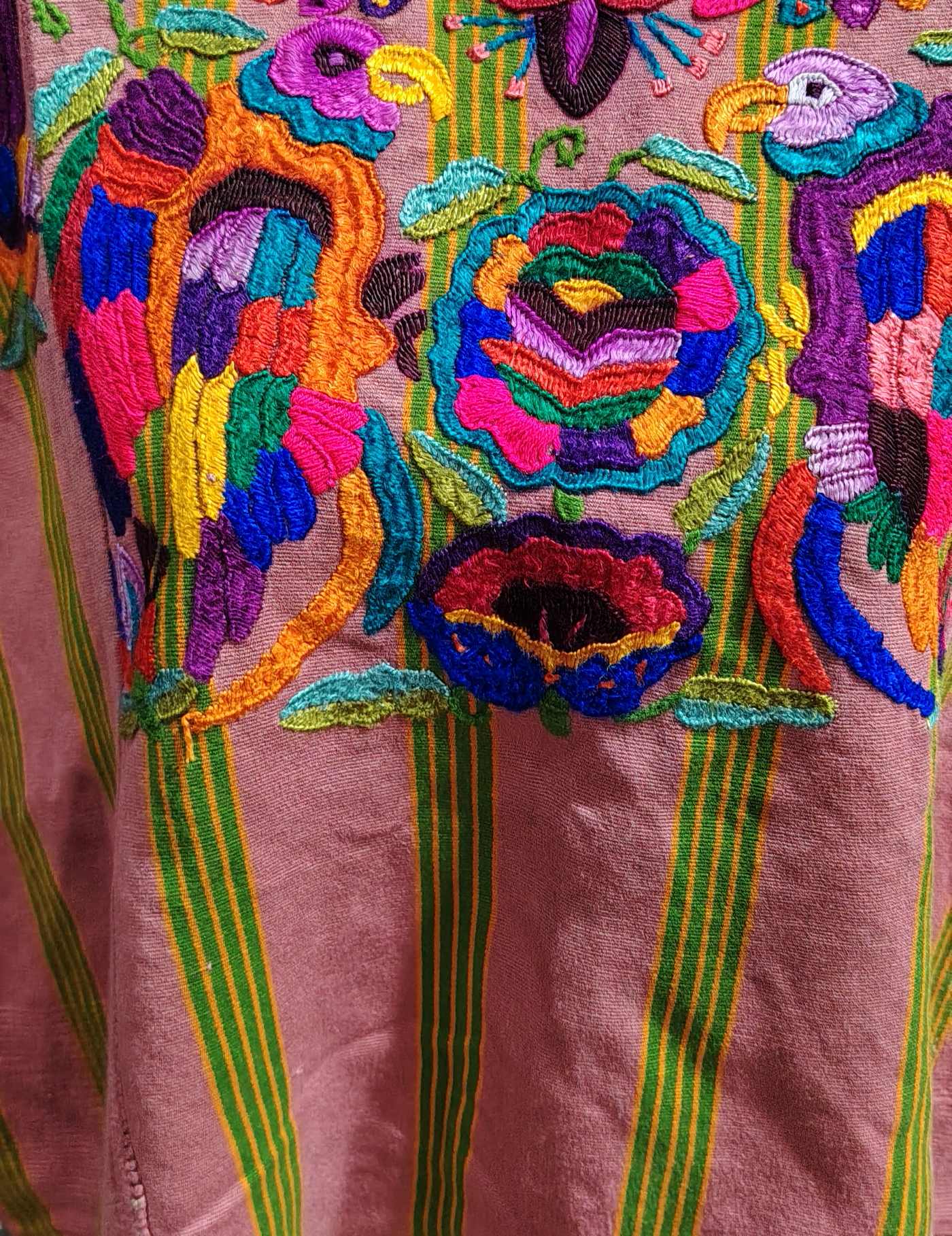 Bird Chichicastenango Huipil #7-516