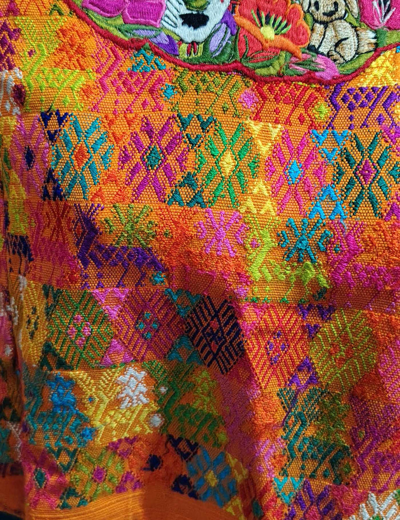 Deer Cobán Huipil #7-518